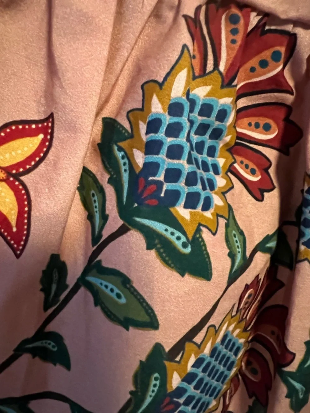 FARM RIO Pink Garden Delight Belted Mini Dress (size small - NWOT) - Picture 14 of 14